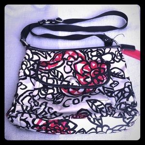 Coach poppy cross body purse